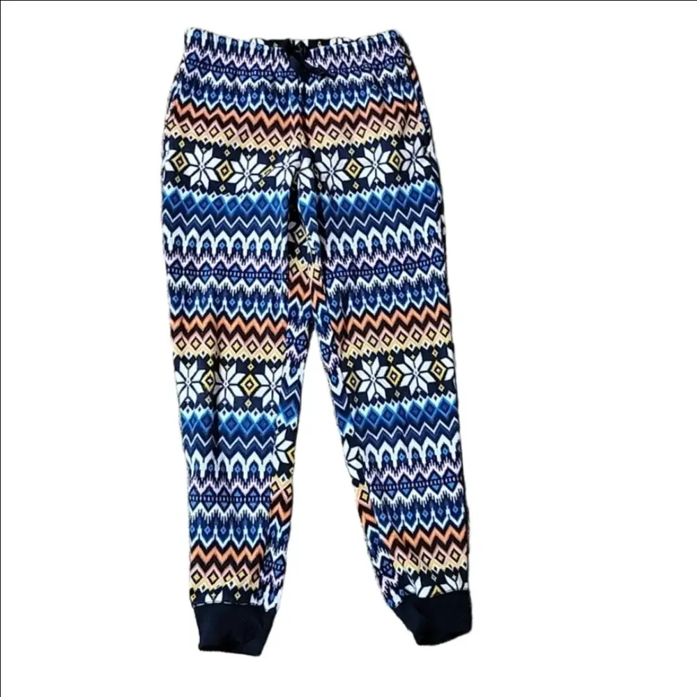 Old Navy Girls Fleece Pajama Pants Large 10 12